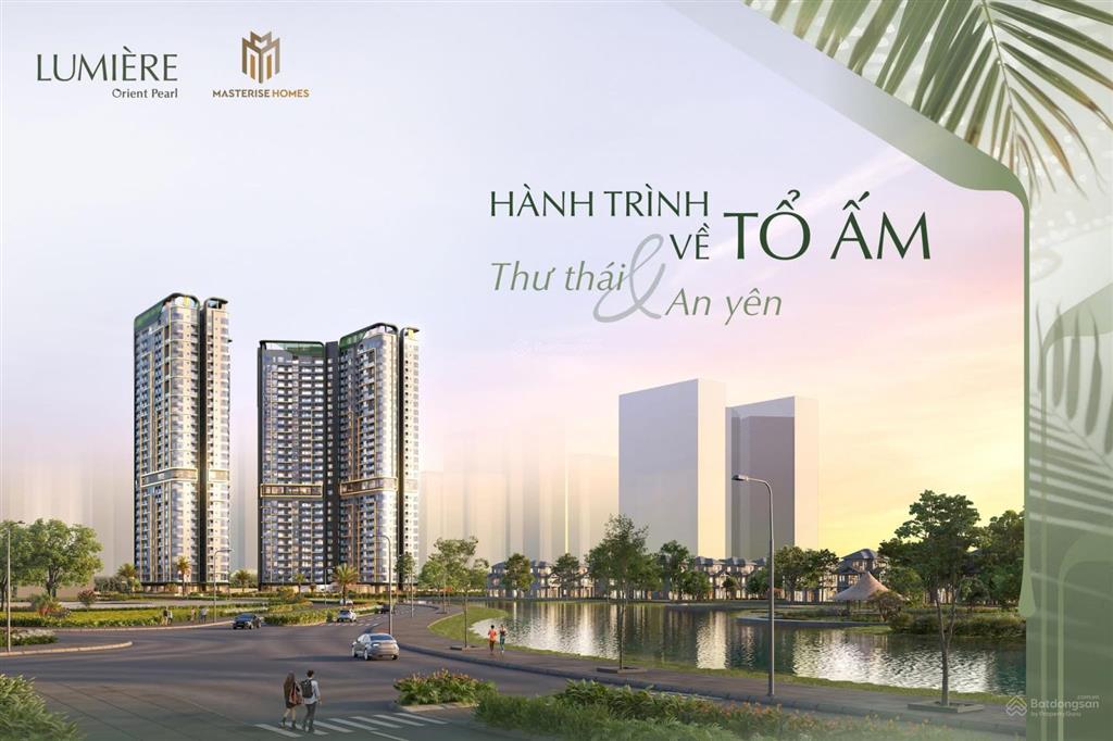 Studio  1 phòng ngủ lumiere orient pearl tầng trung giá rẻ hơn hđmb 100 triệu