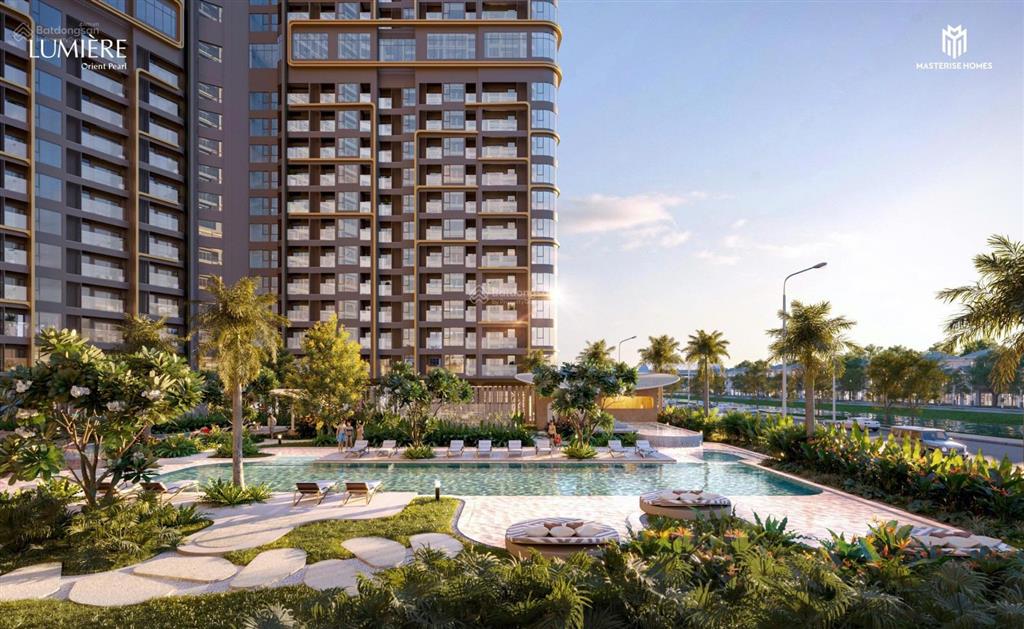 Studio  1 phòng ngủ lumiere orient pearl tầng trung giá rẻ hơn hđmb 100 triệu