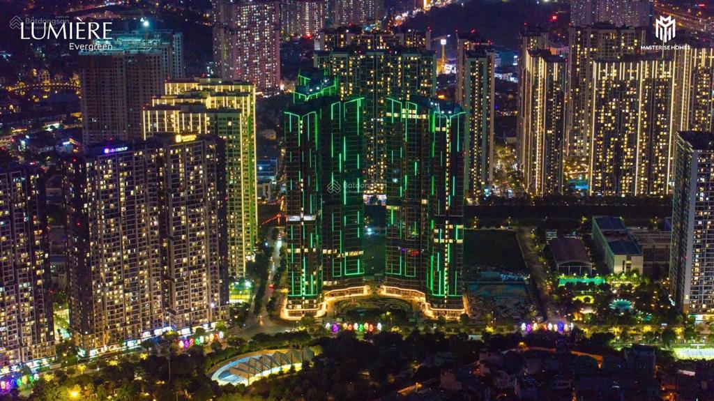 Bán căn hộ 3pn90m9 tỷ tòa lumiere evergreenvvip vinhomes smart city