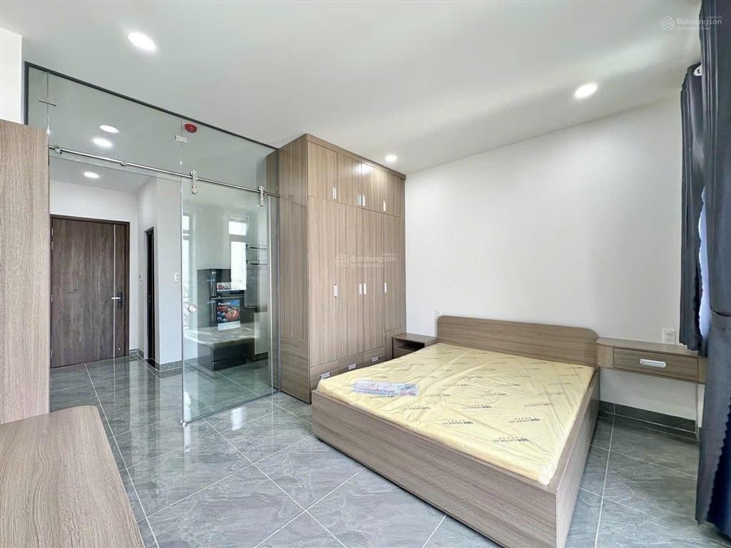 Khai trương căn hộ 1pn có ban công rộng gần văn lang cơ sở 3  giáp quận gò vấp full nội thất