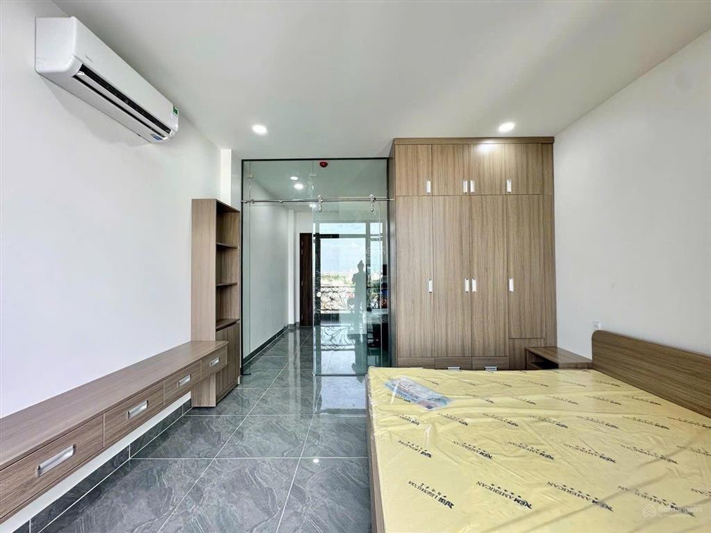 Khai trương căn hộ 1pn có ban công rộng gần văn lang cơ sở 3  giáp quận gò vấp full nội thất