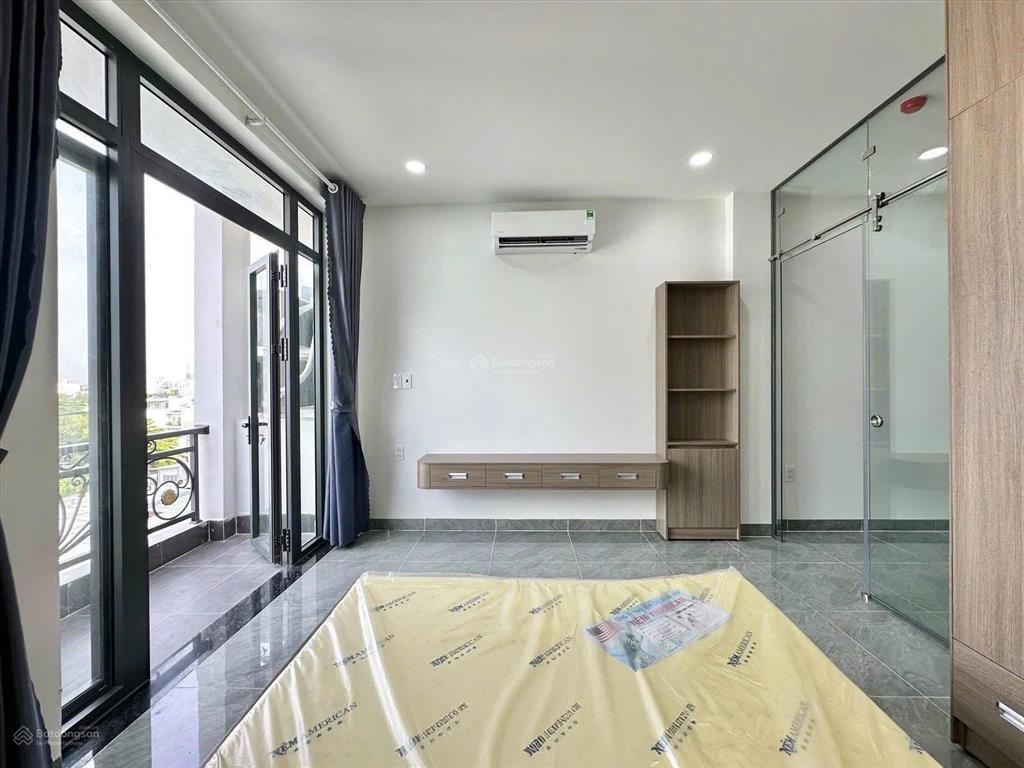 Khai trương căn hộ 1pn có ban công rộng gần văn lang cơ sở 3  giáp quận gò vấp full nội thất