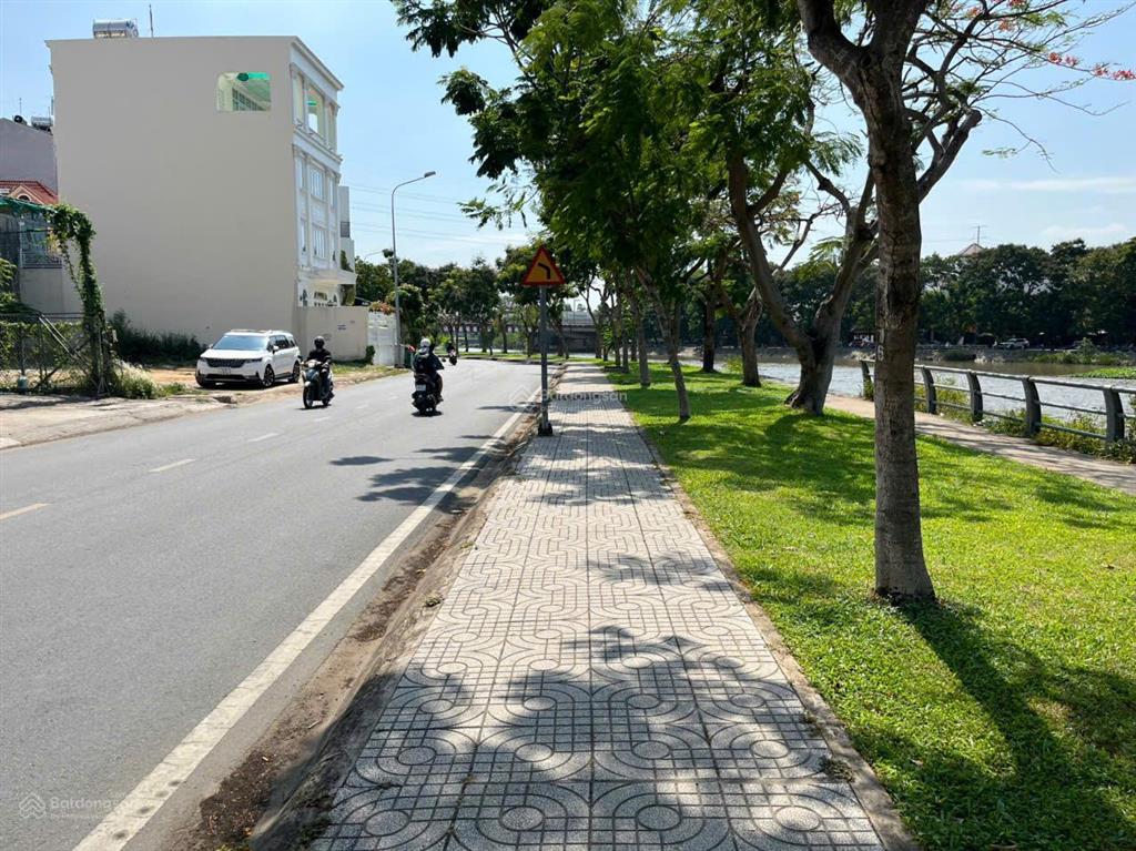 Đất view sông  mt đường thân văn nhiếp, q2. dt 12x19m. xd hầm/4tầng. giá chỉ 40 tỷ tl