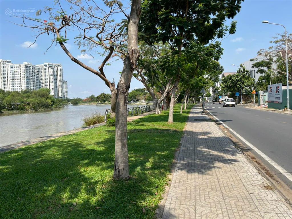 Đất view sông  mt đường thân văn nhiếp, q2. dt 12x19m. xd hầm/4tầng. giá chỉ 40 tỷ tl