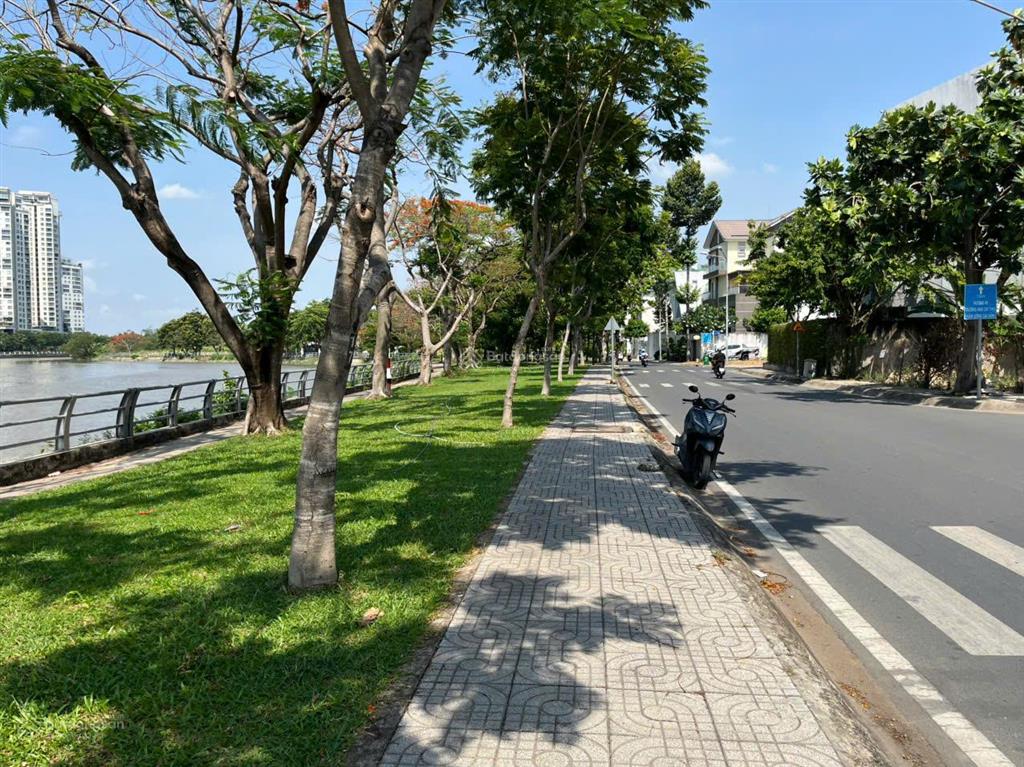 Đất view sông  mt đường thân văn nhiếp, q2. dt 12x19m. xd hầm/4tầng. giá chỉ 40 tỷ tl