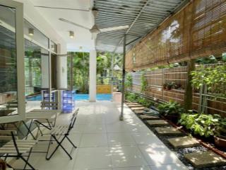 Hàng kín! bán biệt thự hồ bơi nguyễn văn hưởng thảo điền, dt 20x33m nh 3 tầng mới giá chỉ 85 tỷ