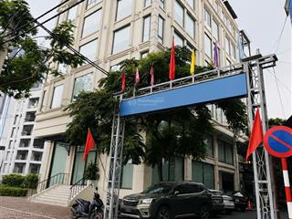 Bán nhà riêng mặt phố hoàng quốc việt 345m,mt 15m, 8 tầng, 285 tỷ,lô góc 3 mặt thoáng