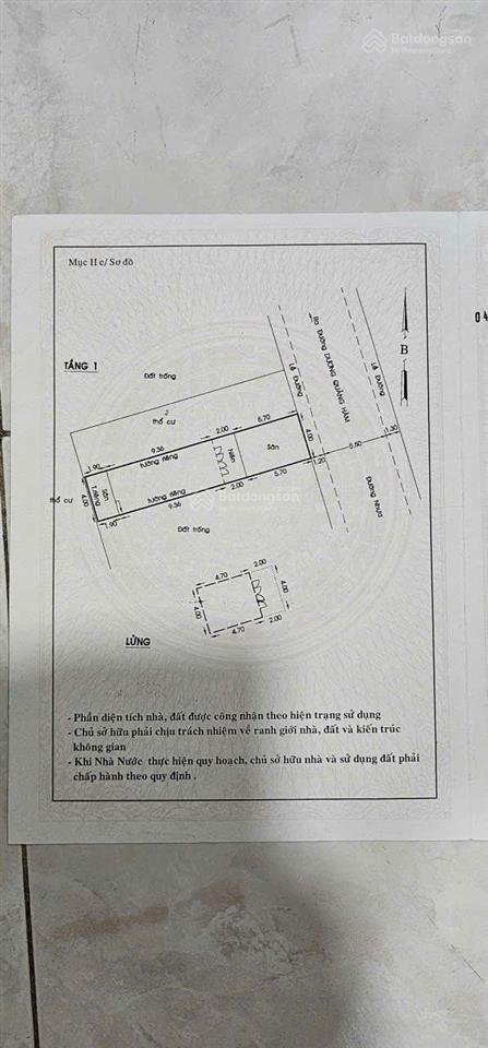 Hẻm 7m có vhẻm 7m có vỉa hè, dt 4x19 vuông vức, cn 75,84m, vị trí cực đẹp, giá cực tốt chỉ 9,9 tỷ