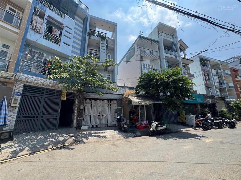 Lê văn thọ hẻm xe tải 10m  4 tầng  dt 4 x 19 cn 73m2 hẻm thông kinh doanh vip chỉ 9,5 tỷ