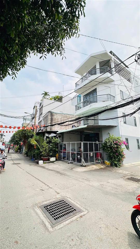 Nhà góc 3 mặt tiền trệt lửng 2 lầu 1/ hxh gần chợ thạch đà dt 4,5m x 17m chỉ 9,3 tỷ