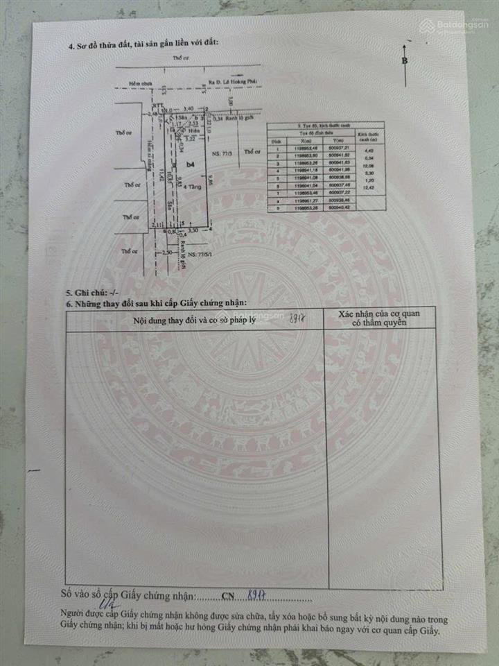 Bán nhà riêng tại lê hoàng phái 55,5m2, 4pn, 3wc, q.gò vấp chỉ 3 tỷ sở hữu ngay
