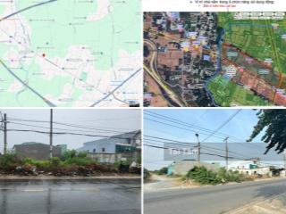 Bình chánh mặt tiền hoàng phan thái đất ngang 6m 151m2 lô góc  ở gần ct long thành  bến lức  vđ3