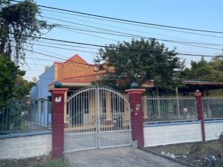 6,4 tỷ  bán nhà vườn mặt tiền đường bến lội với khuôn viên 601m² full thổ cư 14x43m  phú hòa đông