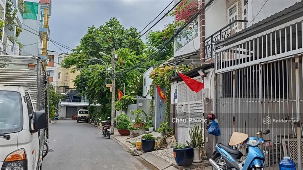 Bán giá 8 tỷ  nhà 3 tầng kinh dương vương ở an lạc 76m2 (4x19m) đường 8m có lề, kdc nam hùng vương