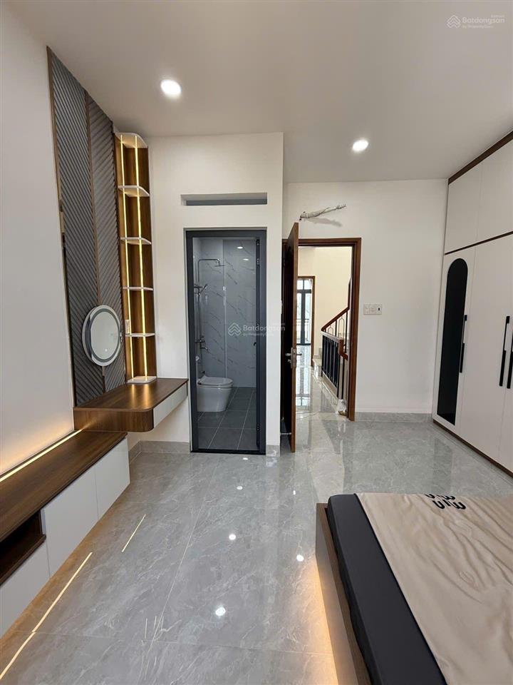 Nhà mới xây, khu phân lô đồng bộ kết cấu 4 tầng sang trọng hiện đại, phường an hội tây gò vấp,