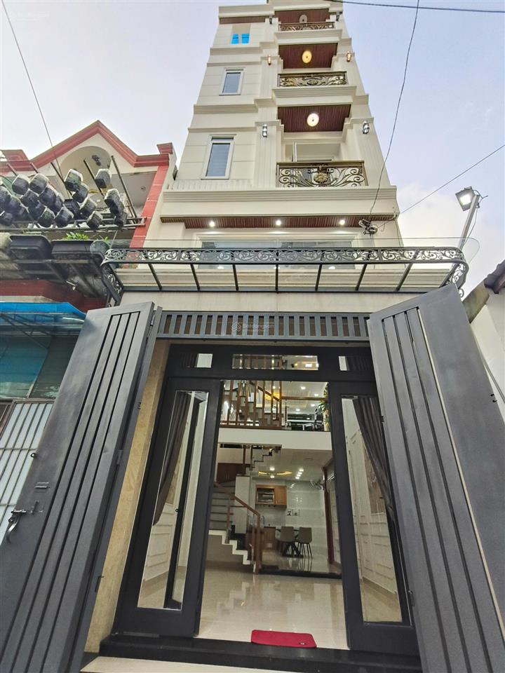 Nhà mới 4 tầng, đ.bùi quang là, hẽm oto thông, cách mặt tiền 1 căn, đối diên emart giá 7.9 tỷ