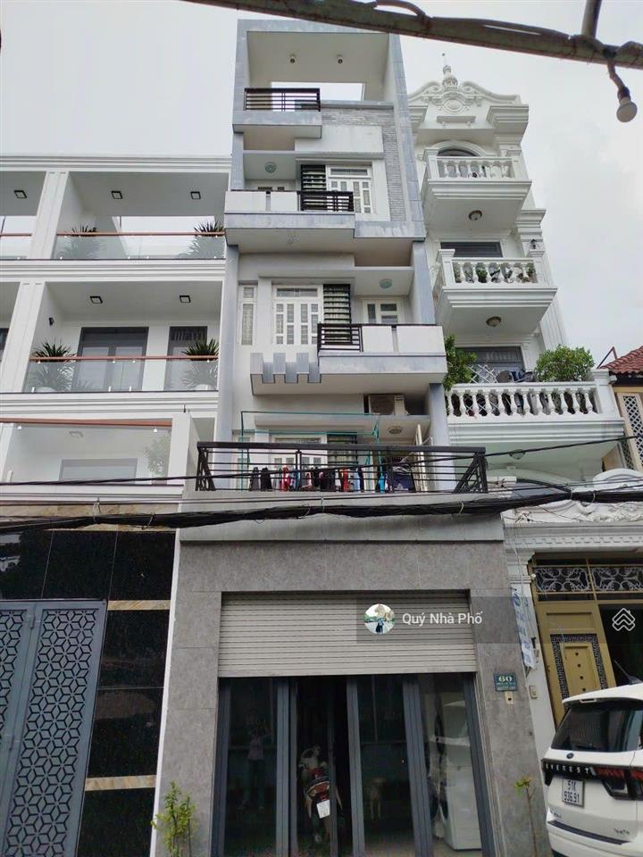 Mặt tiền kinh doanh, gần quang trung, p8 gò vấp, 67m2 4 tầng, 6 phòng ngủ, hoàn công đủ, 9.9