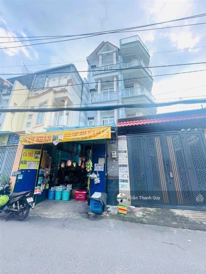 Mặt tiền kinh doanh, gần công viên làng hoa gò vấp, dt 4x18 4 tầng btct đang có dt 20tr giá chỉ 9.9