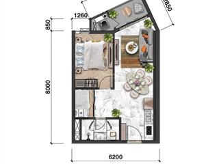 Bán lại suất ngoại giao căn 1pn+ tại dự án sun symphony residence đà nẵng