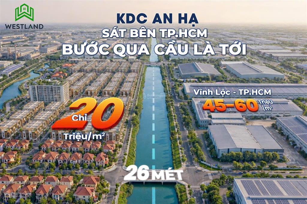Đất nền an hạ 90m2 1ty8 sổ sẵn công chứng ngay