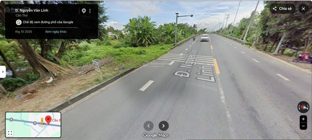 Chính chủ bán đất 2.939,7m2, mặt tiền quốc lộ 91b, thới an đông ( ngay cầu bà kè)