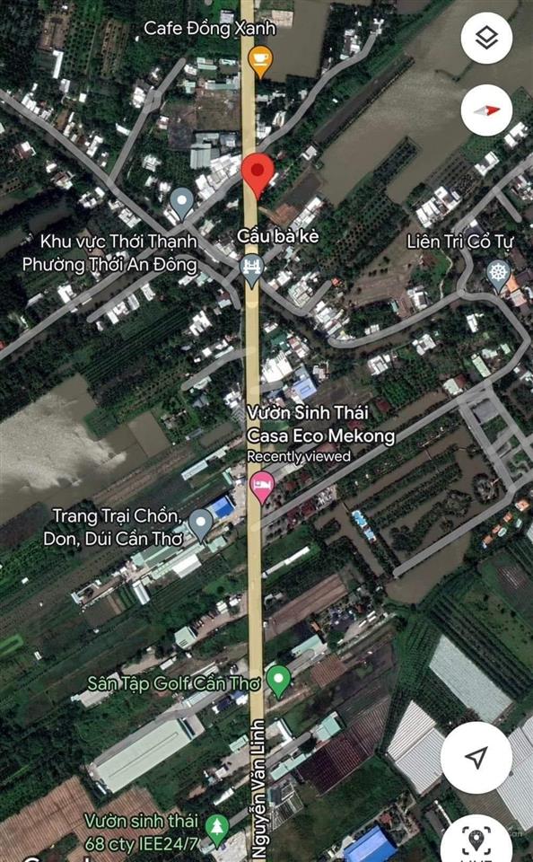 Chính chủ bán đất 2.939,7m2, mặt tiền quốc lộ 91b, thới an đông ( ngay cầu bà kè)