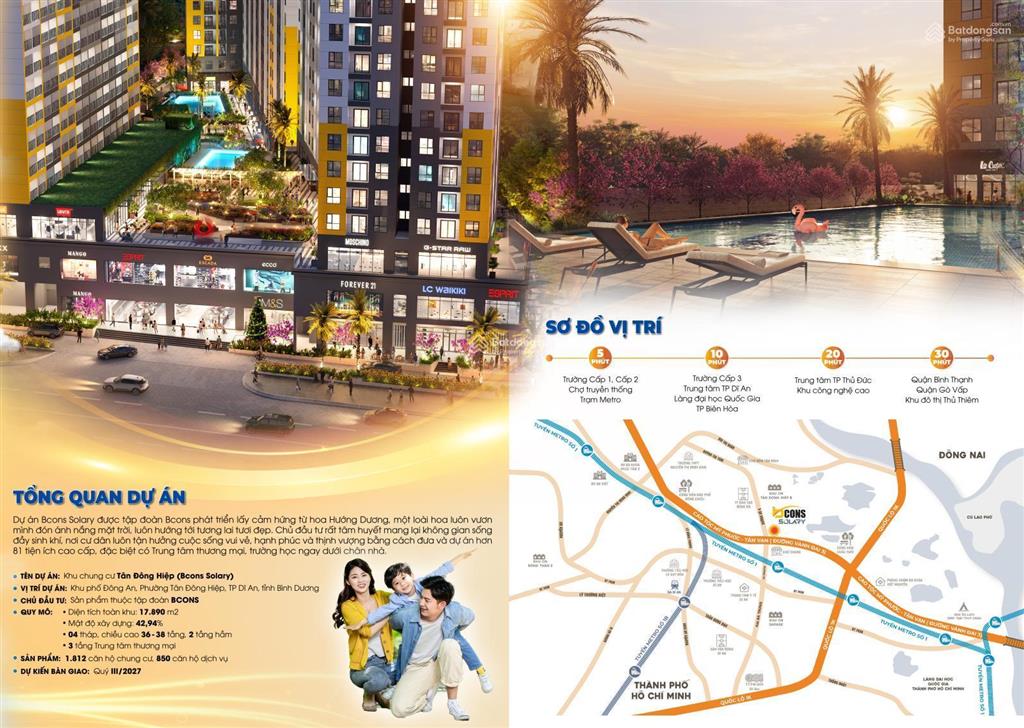 Một trong số ít một căn 2pn giá chỉ 1 tỷ 7 tại chung cư bcons solary. cách ga metro chỉ 600m