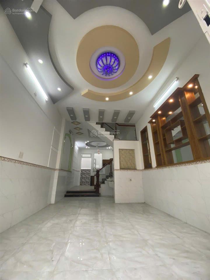 Bán nhà 4 tầng mặt tiền hẻm 2 ô tô né nhau  lê văn khương  q12  chỉ 5ty950