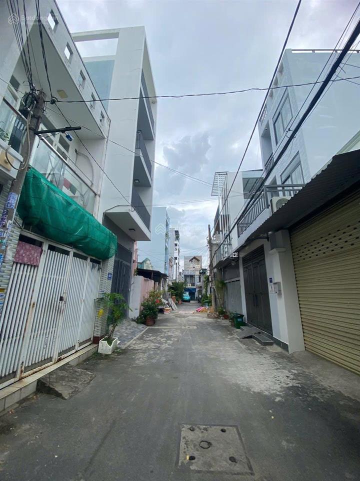 Bán nhà 4 tầng mặt tiền hẻm 2 ô tô né nhau  lê văn khương  q12  chỉ 5ty950