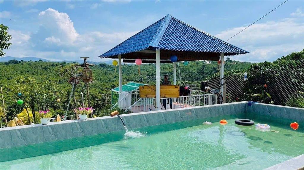 Chỉ 1,6 tỷ sở hữu nhà vườn di linh, 1600m2  view chill, đẹp như resort