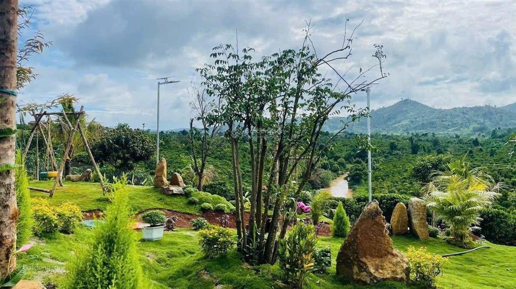 Chỉ 1,6 tỷ sở hữu nhà vườn di linh, 1600m2  view chill, đẹp như resort