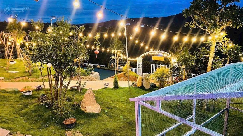 Chỉ 1,6 tỷ sở hữu nhà vườn di linh, 1600m2  view chill, đẹp như resort