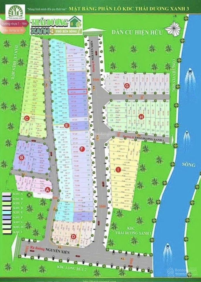 Đường ô tô 16m, 67m2 đất full thổ  không có lô thứ 2, kế vinhom q9