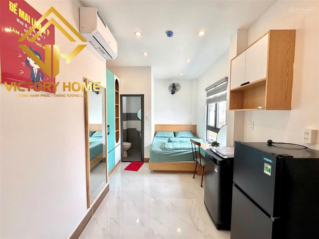 6,9tr/tháng  khai trương căn hộ dịch vụ mới 100%, tại hẻm 482 lê quang định, p11, bình thạnh