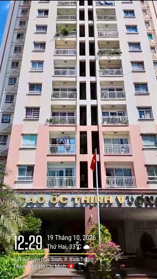Mua được nhà to, bán căn hộ vía, cao ốc thịnh vượng, khu vip bình trưng, sổ riêng 76.17m2, 4,5t