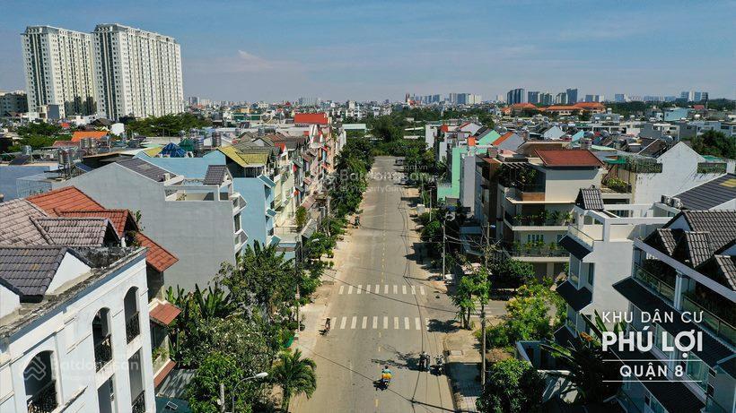 Trả nợ ngân hàng bán gấp lô 5x22m vuông vức vị trí đẹp kdc phú lợi, phạm thế hiển p.7 quận 8
