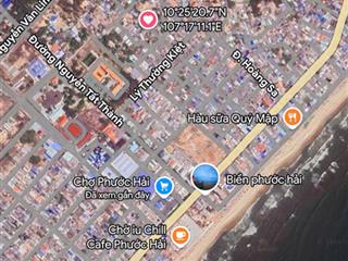 Ngộp nặng bán gấp 1,25 tỷ nhà góc 2 mặt tiền trung tâm phước hải, cách biển 350m