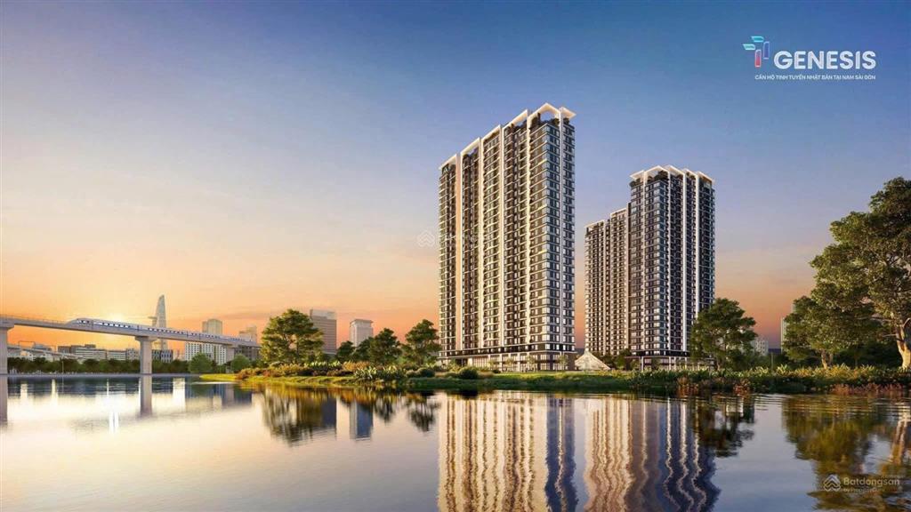Tt genesis khu nam  căn hộ chỉ 2,39 tỷ chuẩn bị 10% đến khi nhận nhà, gần nguyễn hữu thọ