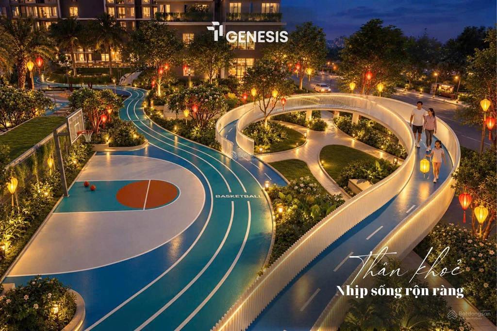 Tt genesis khu nam  căn hộ chỉ 2,39 tỷ chuẩn bị 10% đến khi nhận nhà, gần nguyễn hữu thọ