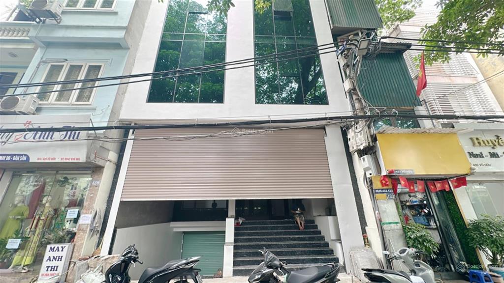 Building mặt phố vũ hữu  7 tầng + hầm  mặt tiền 7.4m  tòa nhà mới hoàn thiện  kinh doanh đỉnh