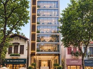 Bán siêu phẩm tòa mp thi sách 130m 8 tầng thang máy, mt 6.5m giá nhỉnh 100 tỷ.  0968 398 ***