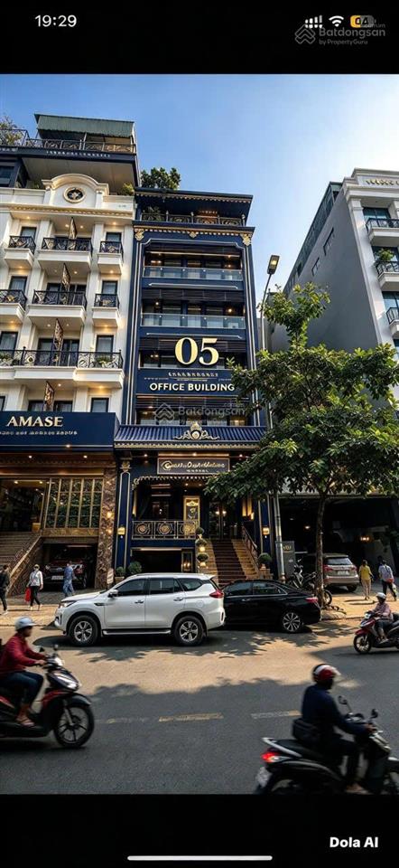 Tòa nhà vp, mp nguyễn quốc trị, trung hòa, cầu giấy, 105m2 x 8 tầng tm, mt 6.5m, kd đỉnh, giá 70 tỷ