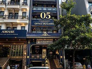 Tòa nhà vp, mp nguyễn quốc trị, trung hòa, cầu giấy, 105m2 x 8 tầng tm, mt 6.5m, kd đỉnh, giá 70 tỷ