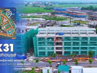 Shophouse 90m2 the gateway city ân thi bàn giao 5 tầng, nhận nhà quý 4/2026. giá 5tỷ8 cả nhà và đất