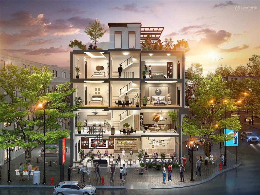 Shophouse 90m2 the gateway city ân thi bàn giao 5 tầng, nhận nhà quý 4/2026. giá 5tỷ8 cả nhà và đất
