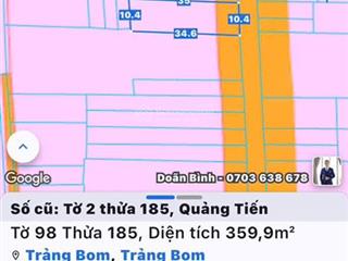 Cần bán nhà xưởng.
mặt tiền ấp quảng lộc trảng bom  đồng nai.
dt  10.5 x35 sổ riêng full thổ cư