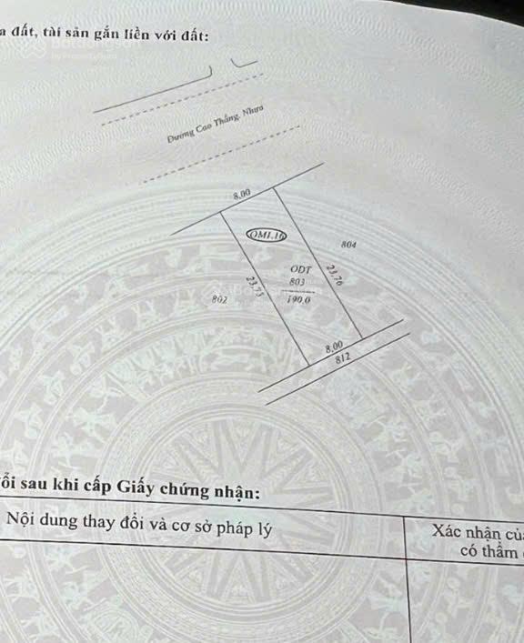 Mặt tiền khu dự án cao thắng  kế bên nhà ở xã hội lộc ninh cực đẹp , hiếm khi có hàng bán ra