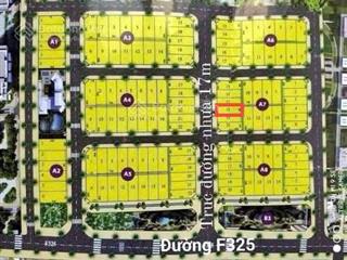 Đất nền dự án f325 trường thịnh  mã lô a7.18 , 114m² , 2 tỷ 490 triệu