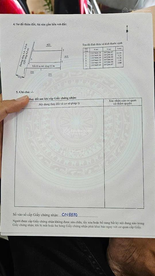 Bán đất 2 mặt tiền vĩnh phương, nha trang  sát chợ, trường học  chỉ 1,5 tỷ!
