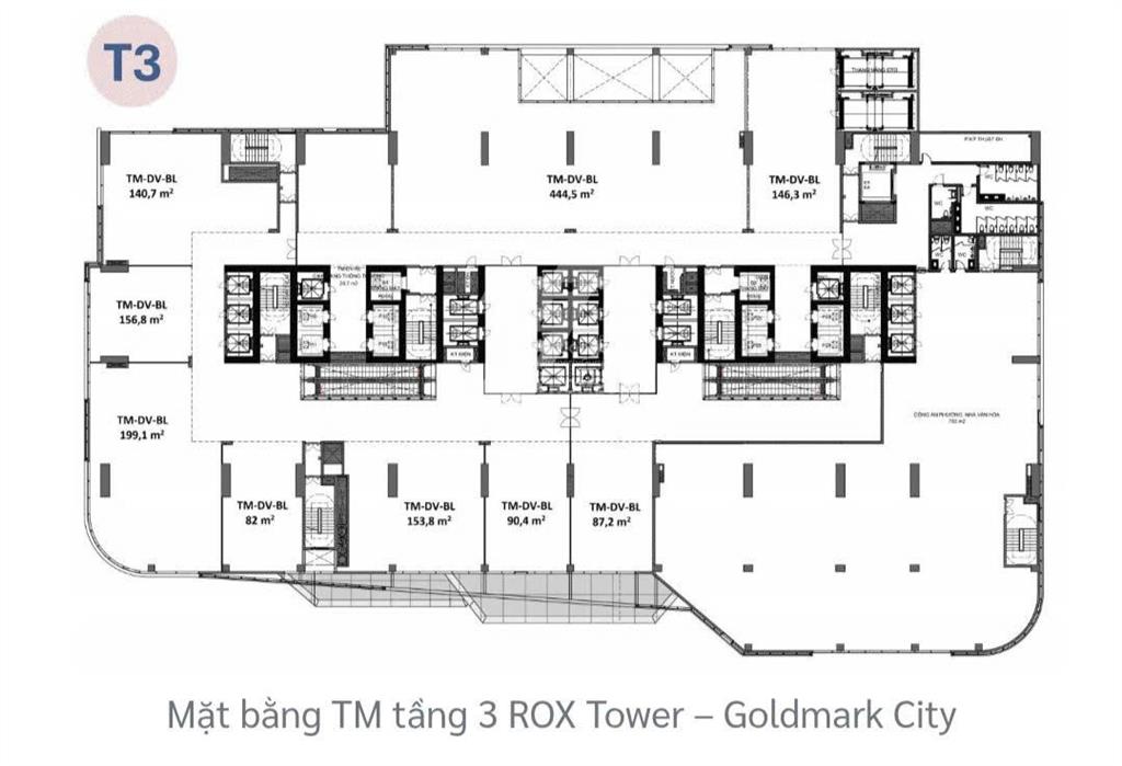 Rox tower  giá căn trung tâm thương mại chỉ 5 tỷ